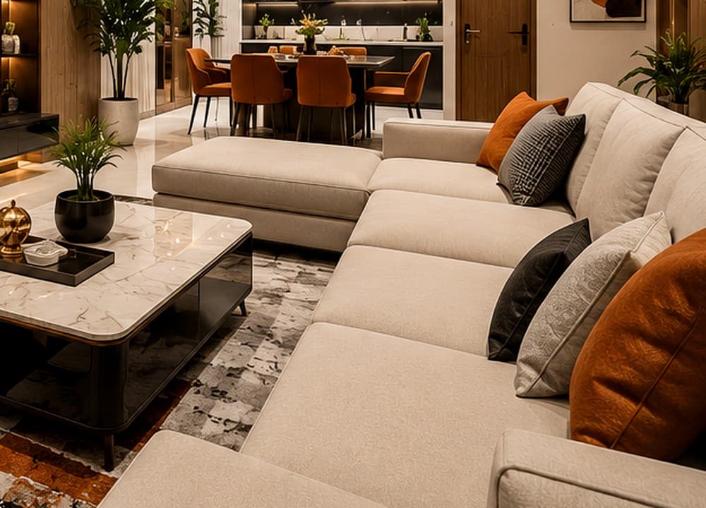 Living Room Design 2 by DBuild Interiors in Sarjapura Bangalore