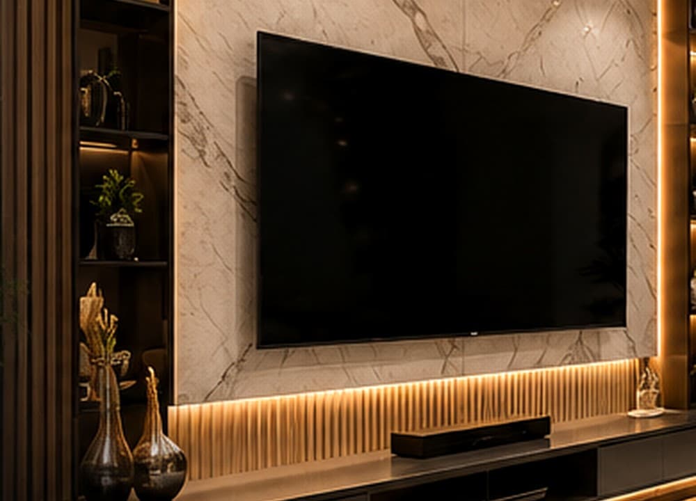 TV Units in Bangalore by DBuild Interiors